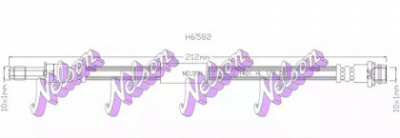 KAWE h6582 -  Тормозной шланг