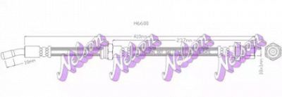 KAWE h6600 -  Тормозной шланг