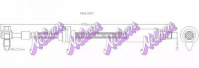 KAWE h6632q -  Тормозной шланг