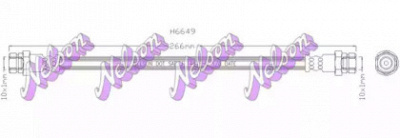 KAWE h6649 -  Тормозной шланг