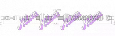KAWE h6651 -  Тормозной шланг
