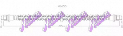 KAWE h6655 -  Тормозной шланг