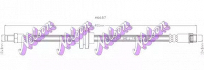 KAWE h6687 -  Тормозной шланг