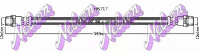 KAWE h6717 -  Тормозной шланг
