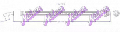 KAWE h6753 -  Тормозной шланг