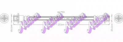 KAWE h6759 -  Тормозной шланг