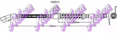 KAWE h6844 -  Тормозной шланг