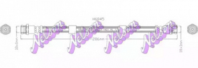 KAWE h6845 -  Тормозной шланг