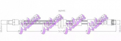 KAWE h6945 -  Тормозной шланг
