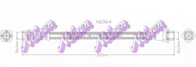 KAWE h6964 -  Тормозной шланг