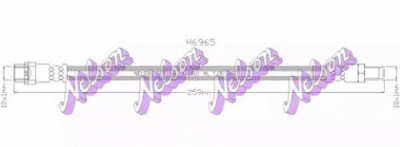 KAWE h6965 -  Тормозной шланг