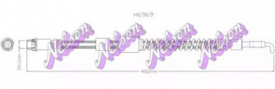 KAWE h6969 -  Тормозной шланг