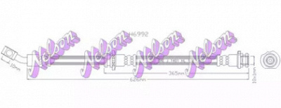 KAWE h6992 -  Тормозной шланг