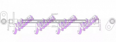 KAWE h6997 -  Тормозной шланг