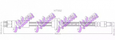 KAWE h7002 -  Тормозной шланг