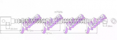 KAWE h7026 -  Тормозной шланг