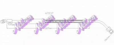 KAWE h7037 -  Тормозной шланг