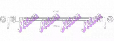 KAWE h7060 -  Тормозной шланг