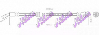 KAWE h7062 -  Тормозной шланг