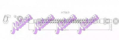 KAWE h7069 -  Тормозной шланг