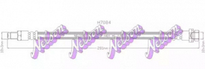 KAWE h7084 -  Тормозной шланг