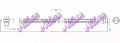 KAWE h7103q -  Тормозной шланг