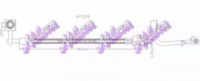 KAWE h7129 -  Тормозной шланг