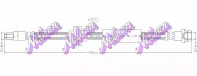 KAWE h7211 -  Тормозной шланг