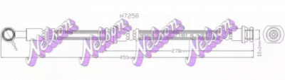 KAWE h7258 -  Тормозной шланг