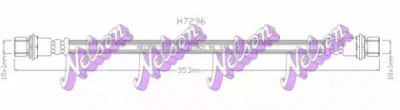 KAWE h7296 -  Тормозной шланг