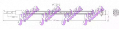 KAWE h7305 -  Тормозной шланг