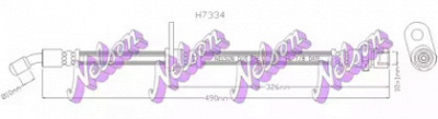 KAWE h7334 -  Тормозной шланг