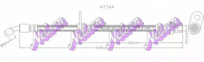 KAWE h7344 -  Тормозной шланг