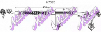 KAWE h7385 -  Тормозной шланг