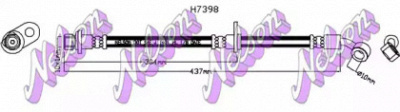 KAWE h7398 -  Тормозной шланг