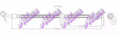 KAWE h7431 -  Тормозной шланг