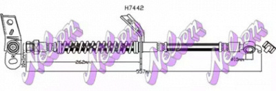 KAWE h7442 -  Тормозной шланг