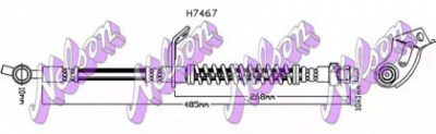 KAWE h7467 -  Тормозной шланг