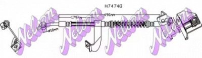 KAWE h7474q -  Тормозной шланг