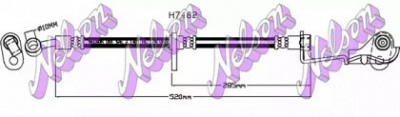 KAWE h7482 -  Тормозной шланг