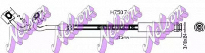 KAWE h7507 -  Тормозной шланг