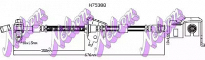 KAWE h7538q -  Тормозной шланг