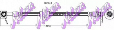 KAWE h7544 -  Тормозной шланг
