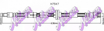 KAWE h7547 -  Тормозной шланг