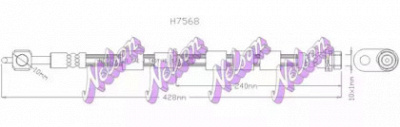 KAWE h7568 -  Тормозной шланг