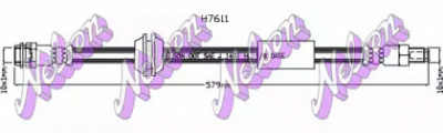 KAWE h7611 -  Тормозной шланг