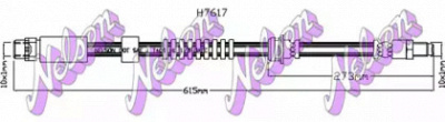 KAWE h7617 -  Тормозной шланг