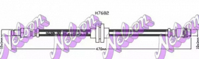 KAWE h7682 -  Тормозной шланг