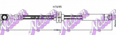 KAWE h7695 -  Тормозной шланг