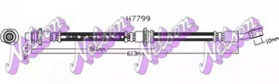 KAWE h7799 -  Тормозной шланг